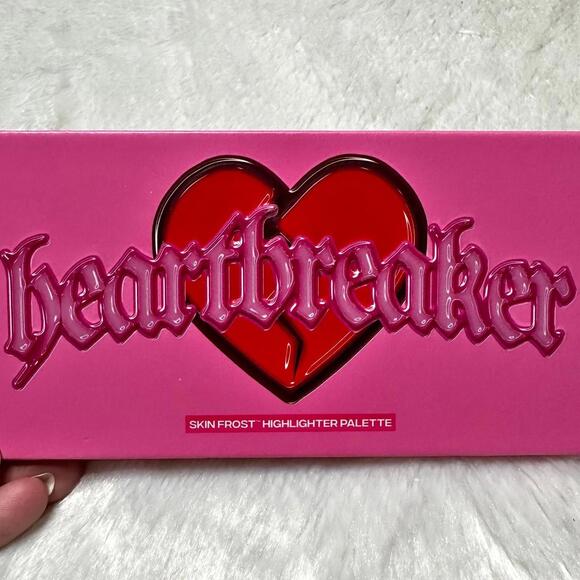 NIB Jeffree Star Heartbreaker Skin Frost Highlighter Palette 3x7g - Picture 4 of 8